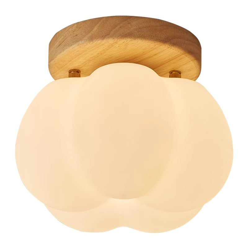 Lampe Plafonnier Pumpkin – Design Unique en Forme de Citrouille, Eclairage LED