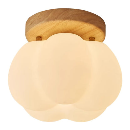 Lampe Plafonnier Pumpkin – Design Unique en Forme de Citrouille, Eclairage LED