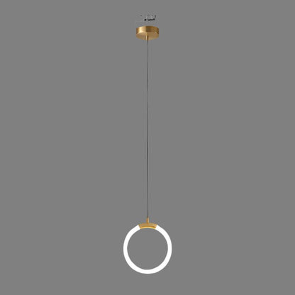Suspension LED Nordic Simple - Lampe Minimaliste en Métal pour Cuisine, Salle à Manger et Bureau