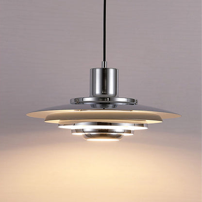 Suspension LED Moderne en Fer et Aluminium - Lampe Design Scandinave